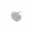 Crown Rhinestone Brooch Pin For Clothing Bags DIY Crafts 1 3/4 Inch X 1 1/2 Inch